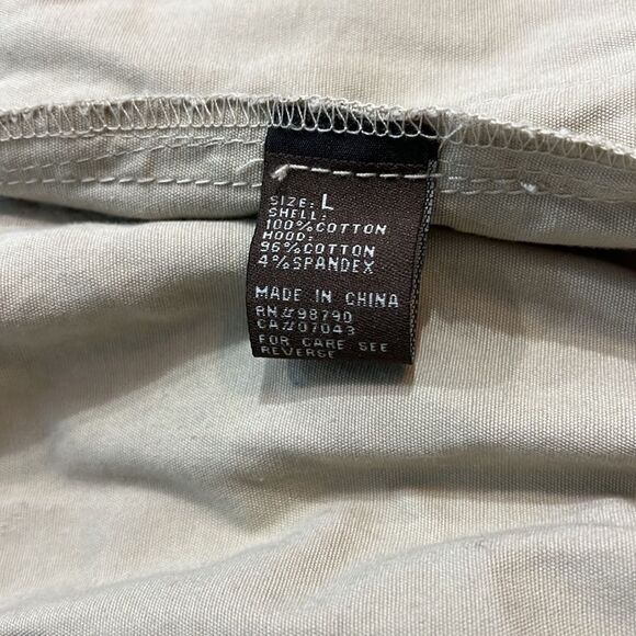 NWT Dollhouse 2 in 1 Women's Khaki removable hooded trench coat Size L - Picture 6 of 12